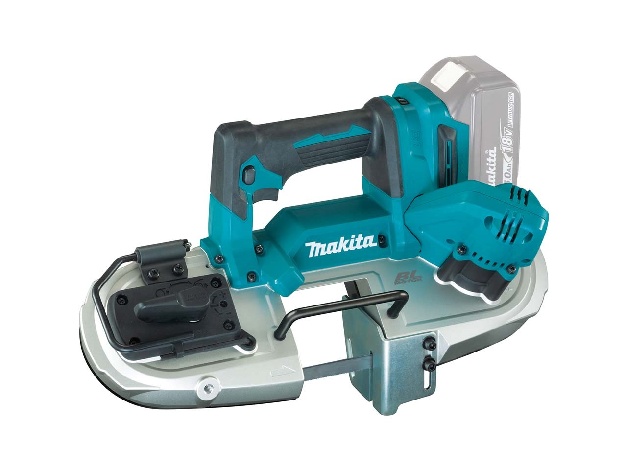 Bandsåg Makita DPB183Z; 18 V (utan batteri och laddare)