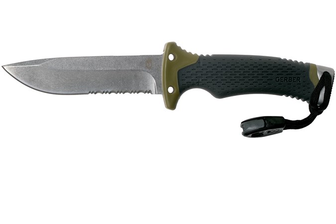 Kniv med tandat blad Gerber Ultimate Survival Fixed