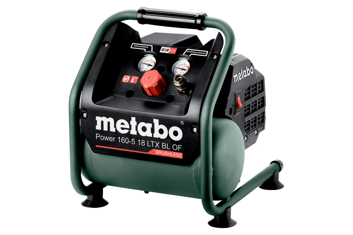 Batteri luftkompressor Metabo 160-5 18 LTX BL OF; 18 V (utan batteri och laddare)