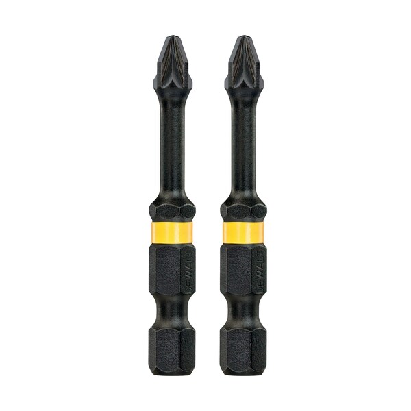 Impulsvridmunstycke DeWalt Extreme DT70531T-QZ; PZ2; 2 st.