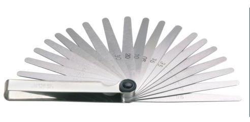 Mellanrumsmätare Bahco 1547; 0,05-1 mm; 20 st.
