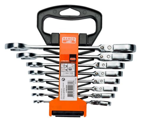 Skiftnyckelset Bahco 41 RM; 8-19 mm; 8 st.