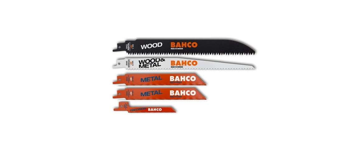 Tigersågsbladsats Bahco 3940-MIX-SET-5P; 5 st.