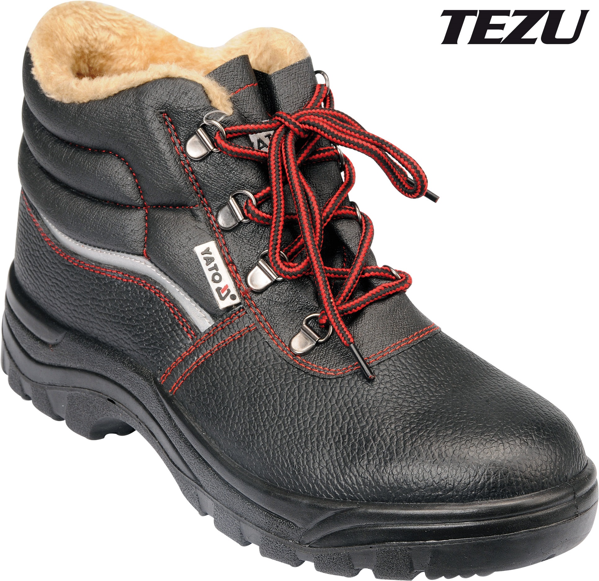 Arbetsskor Yato Tezu; S1P; 46; svart