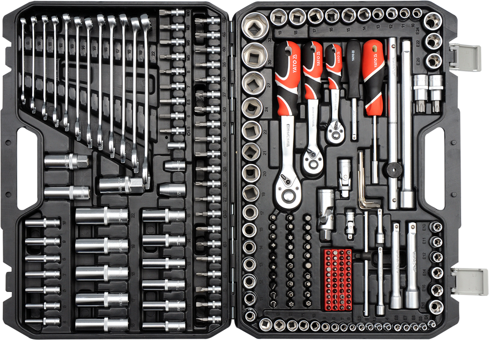 Verktygspaket Yato YT-38841; 216 st.