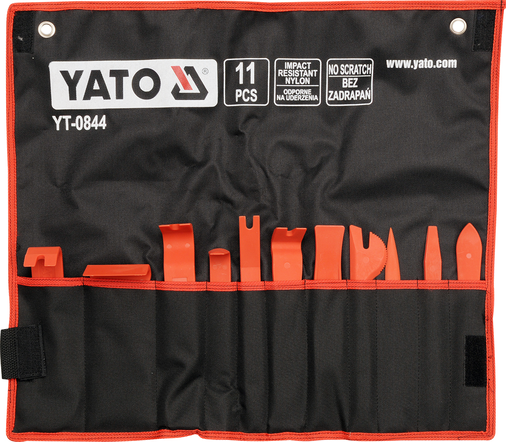 Verktygspaket Yato YT-0844; 11 st.