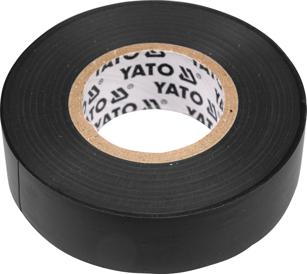 Isoleringstejp Yato YT-8165; 0,13x19 mm; 20 m; svart