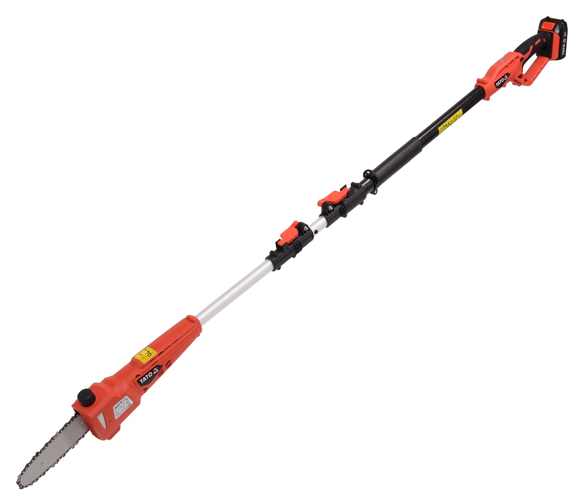 Stångsågstillsats Yato YT-82836; 18 V; 1x2,0 Ah batt.