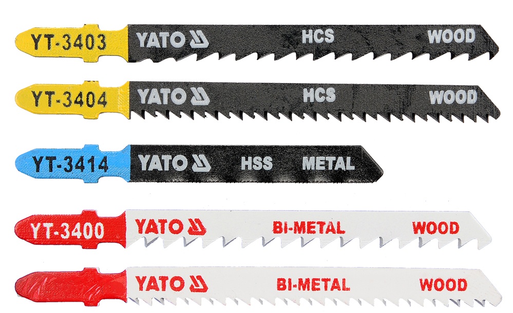 Sticksågsblad Yato YT-3445; 5 st.