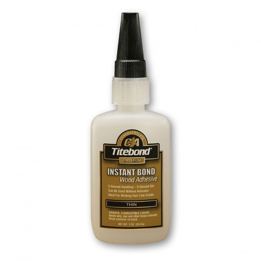 Universell instant lim Titebond Instant Bond Thin; 56,8 ml