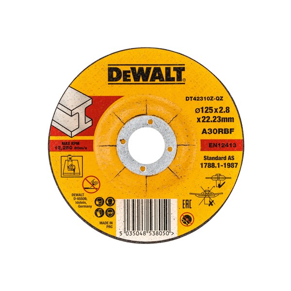 Kapskiva DeWalt DT42310Z-QZ; 125x2,8 mm