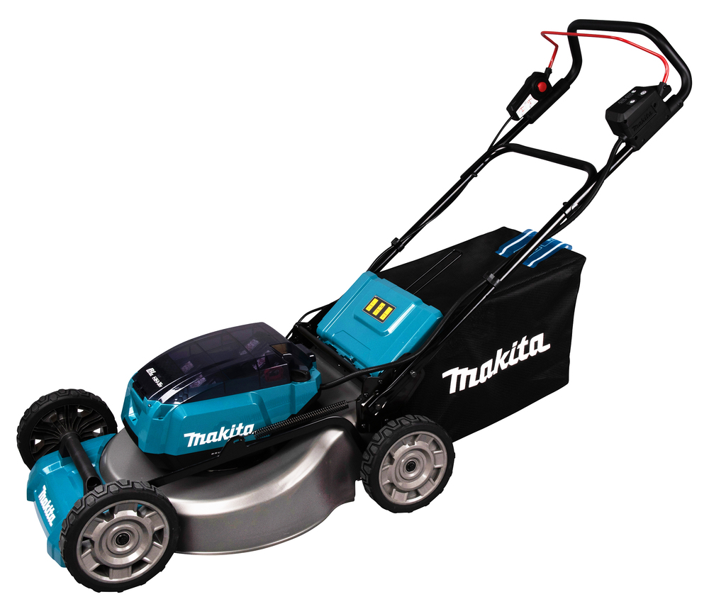 Batteridriven gräsklippare Makita DLM530Z; 2x18 V (utan batteri och laddare)