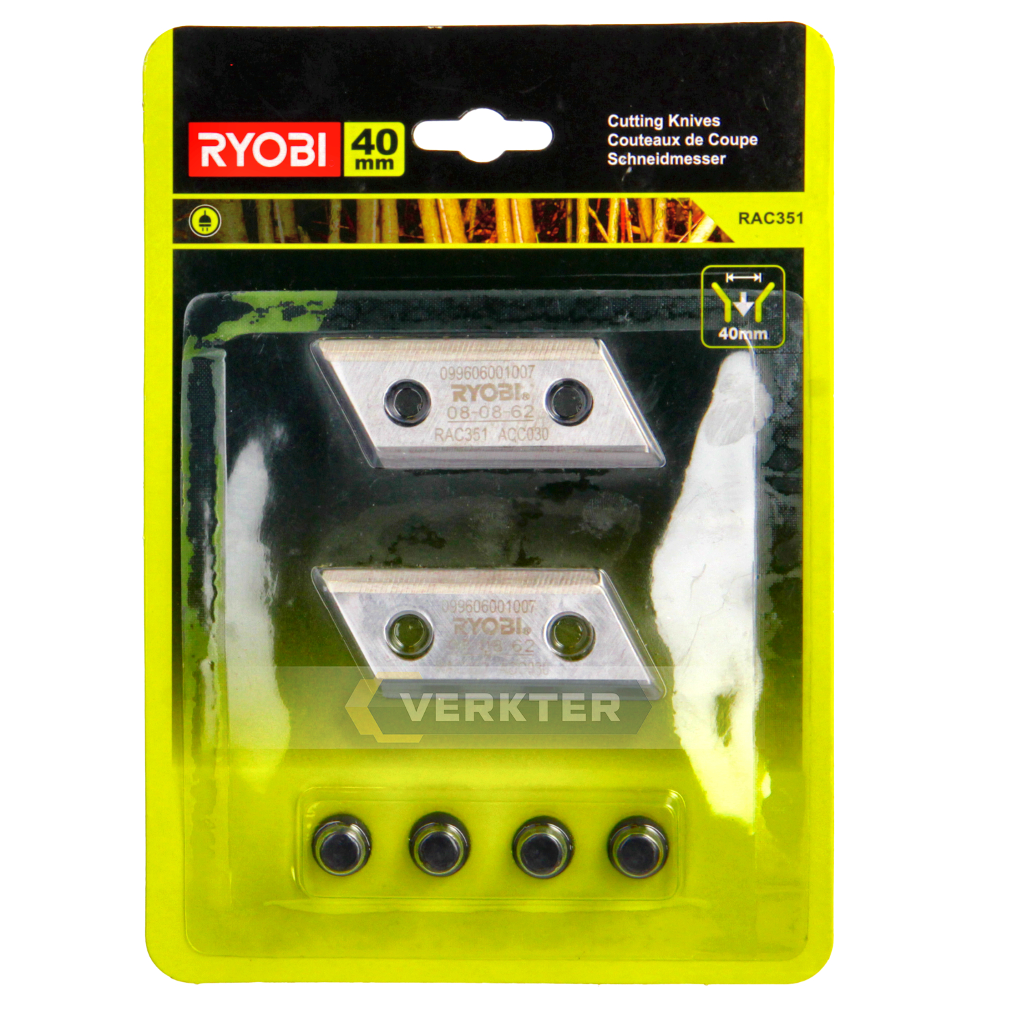 Reservkniv Ryobi RAC351; 2 st.