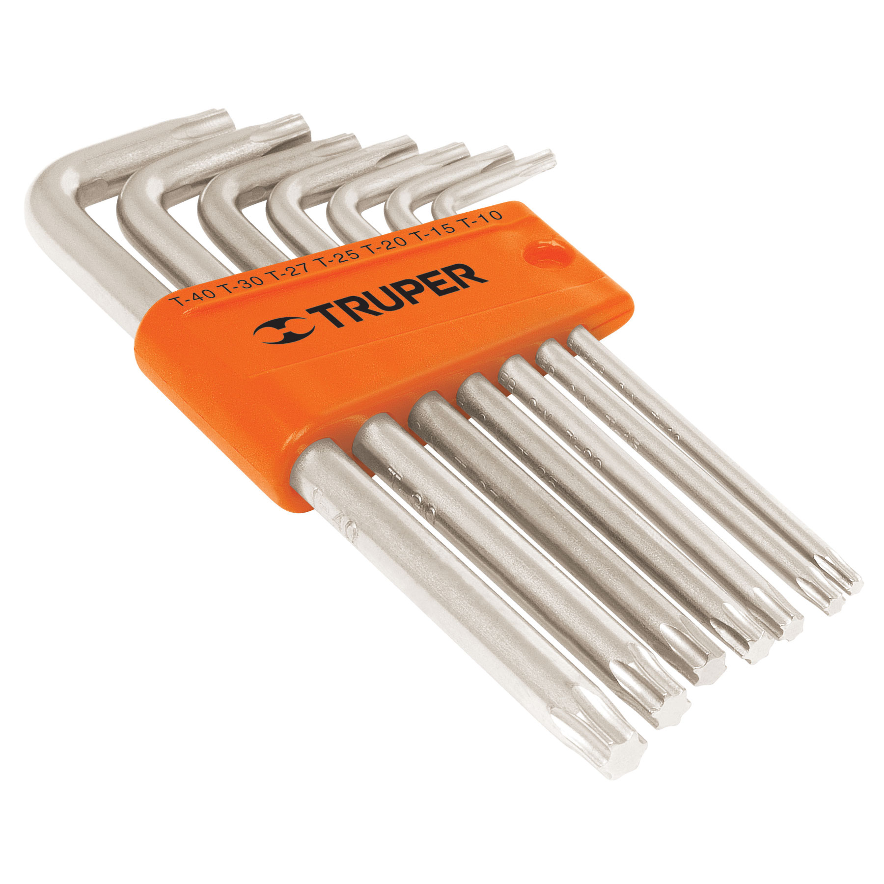 Hylsnyckelsats Truper TORX-7L; 7 st.