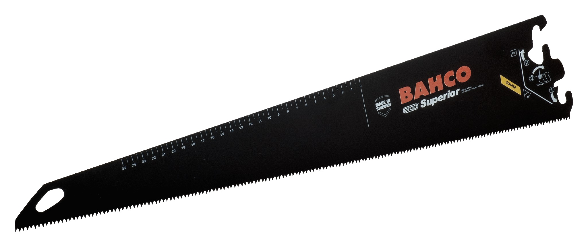 Såg, rak Bahco Superior EX-22-XT7-C; 550 mm