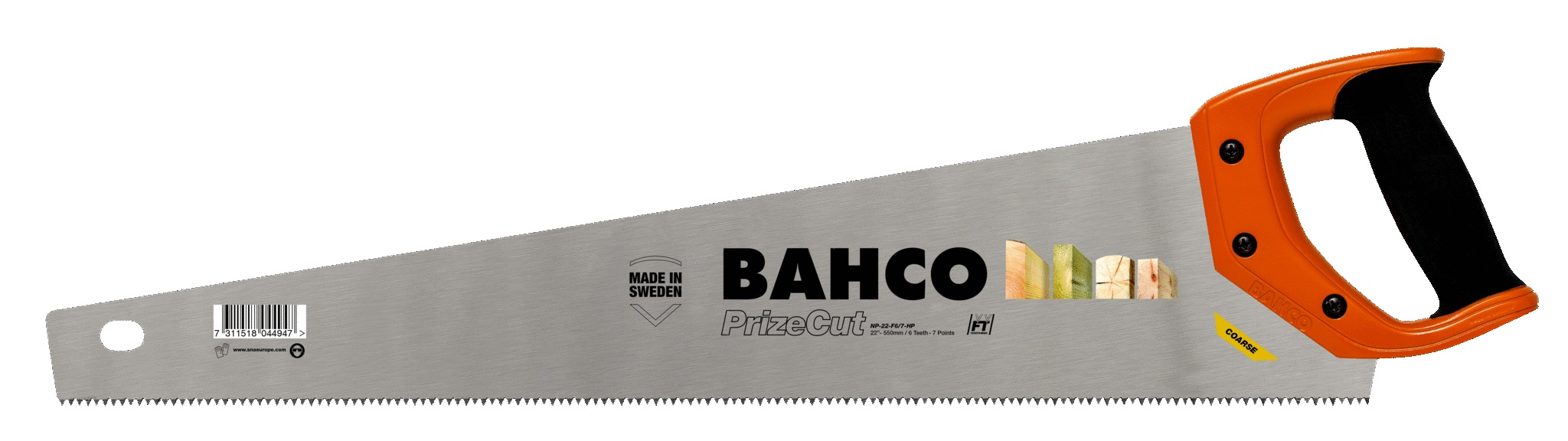 Handsåg  Bahco NP-22-F7/8-HP; 550 mm; För trä