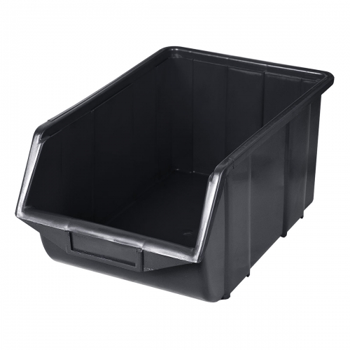 Plastbox Patrol EcoboxPvc; 250x160x130 mm; svart