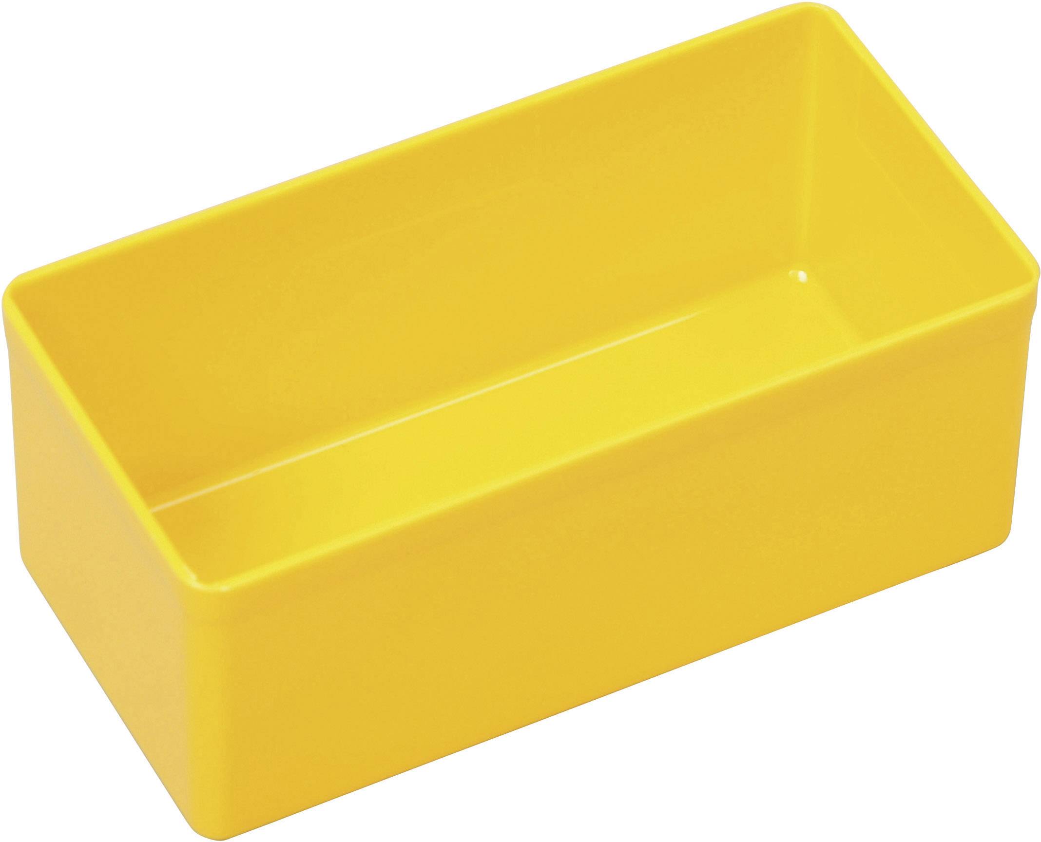 Plastbox Allit EuroPlus 45/2; 54x108x45 mm; gul