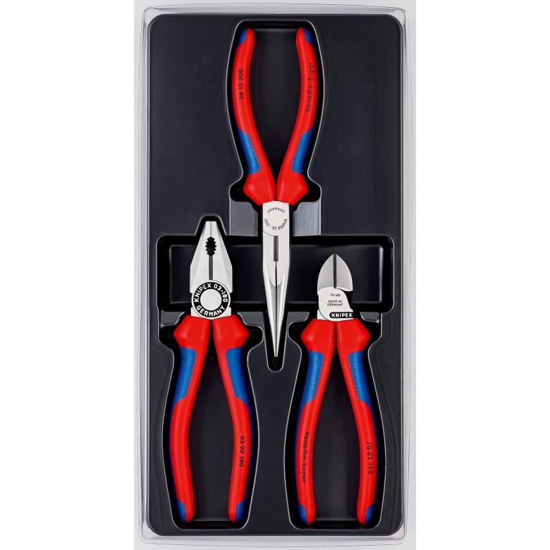 Tångset Knipex 002011; 3 st.