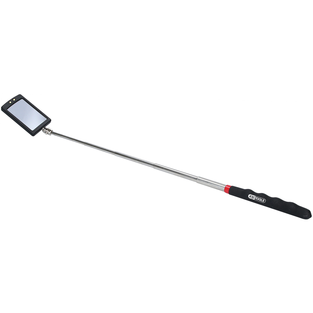 Teleskopspegel KS Tools LED; 285-875 mm