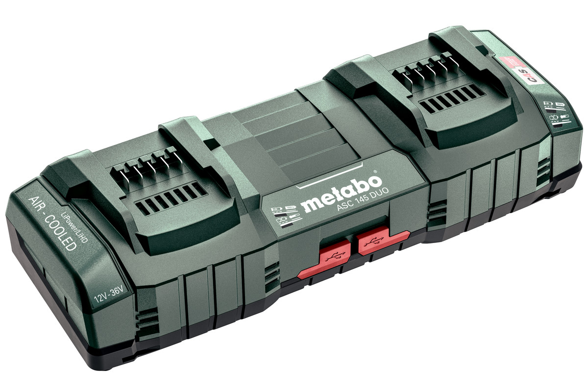 Laddare Metabo ASC 145 USB; 12-36 V