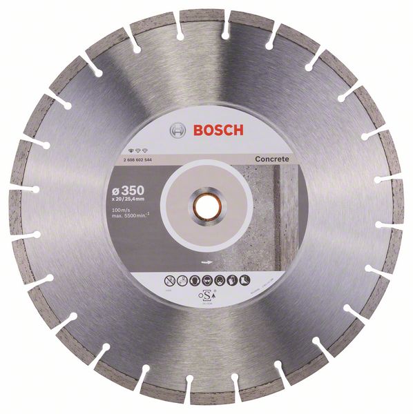 Diamantkapskiva Bosch PROFESSIONAL FOR CONCRETE; 350 mm