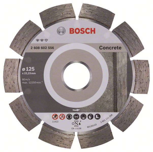 Diamantkapskiva Bosch EXPERT FOR CONCRETE; 125 mm