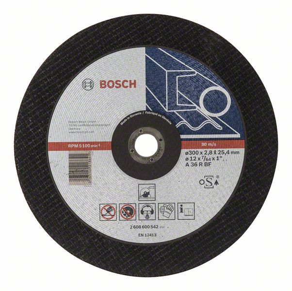 Kapskiva Bosch A36 R BF; 300x2,8 mm