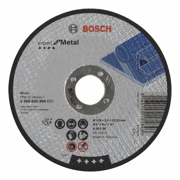 Kapskiva Bosch A30 S BF; 125x2,5 mm