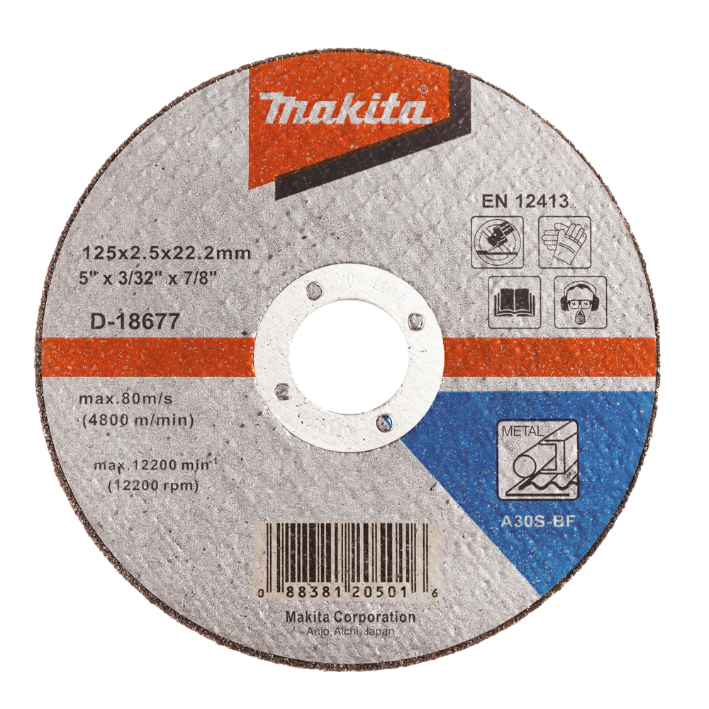 Kapskiva Makita A 30 S; 125x2,5 mm