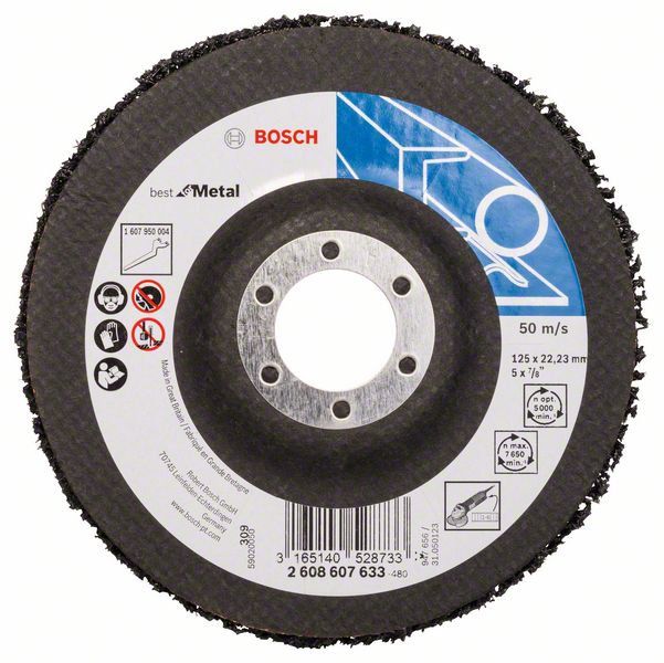 Slipduk Bosch Best for Inox; 125 mm; 1 st.