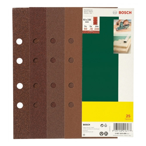 Sandpapper för planslipar Best for Wood; 93x230 mm
