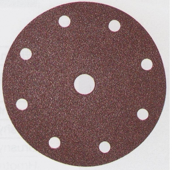 Sandpapper Velcro Backed 150 mm; K220; 10 st.