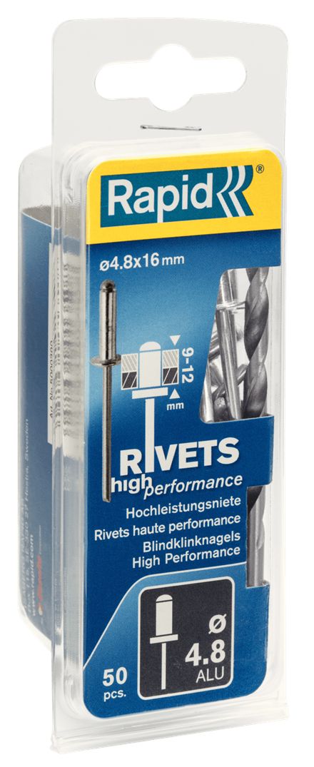 Nitar Rapid; 4,8 mm; 16 mm; 50 st.
