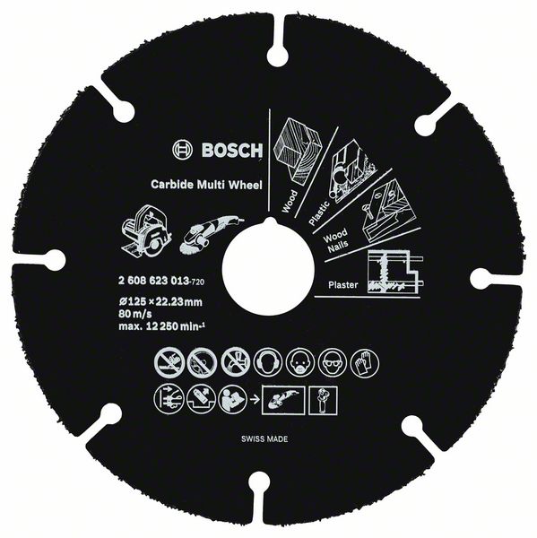 Skärskiva för trä Bosch 2608623013; 125x1 mm