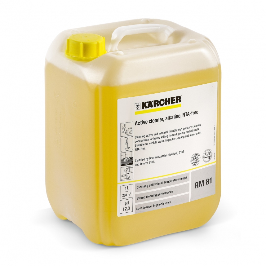 Rengöringsmedel med alkaliskt koncentrat Karcher RM 81 ASF; 10 l