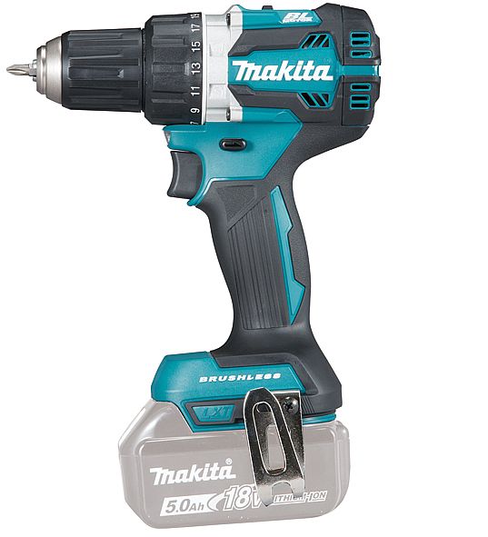 Skruvdragare/borr Makita DDF484Z; 18 V (utan batteri och laddare)