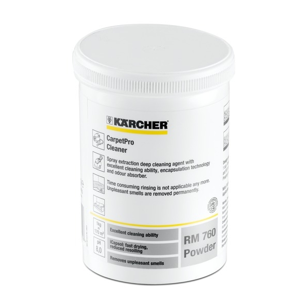 Mattrengöringsmedel i pulverform Karcher RM 760; 0,8 kg