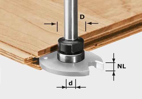 Frässpindel Festool S8 1,5-5 KL16