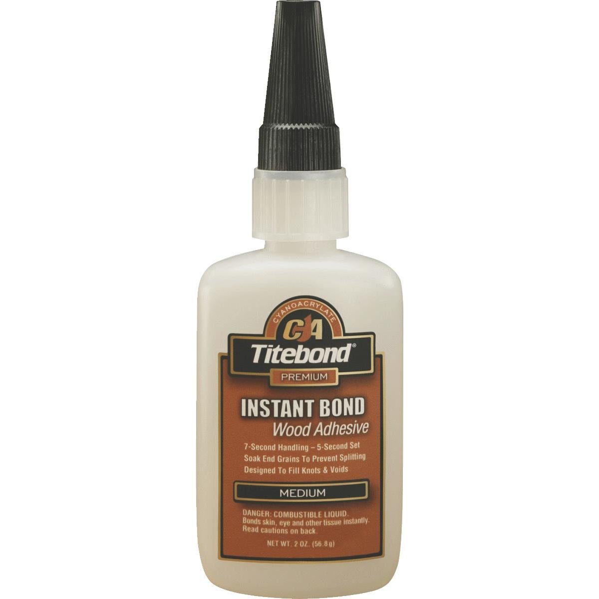 Universell instant lim Titebond Instant Bond Medium; 56,8 ml medelviskositet