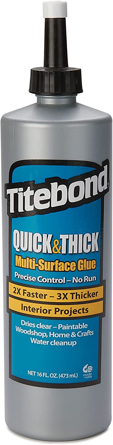 Universell lim Titebond Quick & Thick Multi-Surface Glue; 473 ml