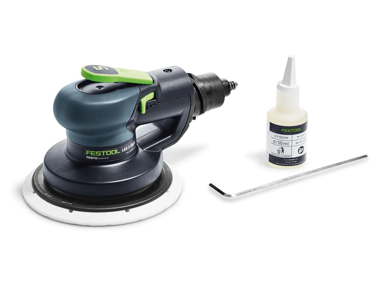Tryckluftsdriven excenterslip Festool LEX 3 150/5