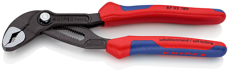 VVS-tång Knipex Cobra 8702180; 180 mm