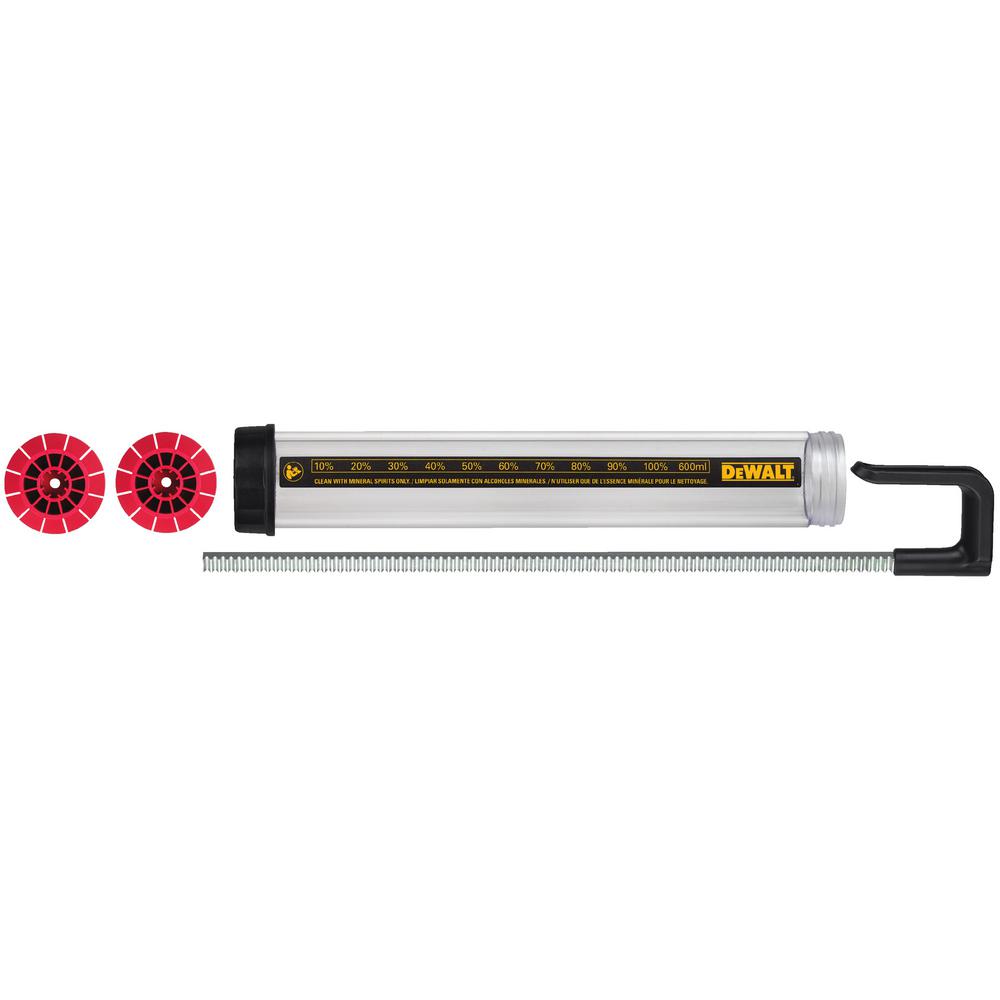 Silikonpistol set Dewalt DCE5801; 600 ml