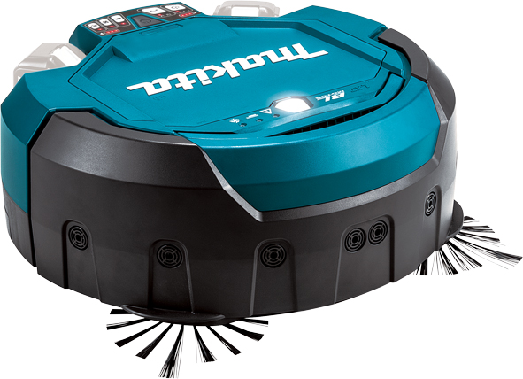 Dammsugare robot Makita DRC200Z; 2x18 V (utan batteri och laddare)