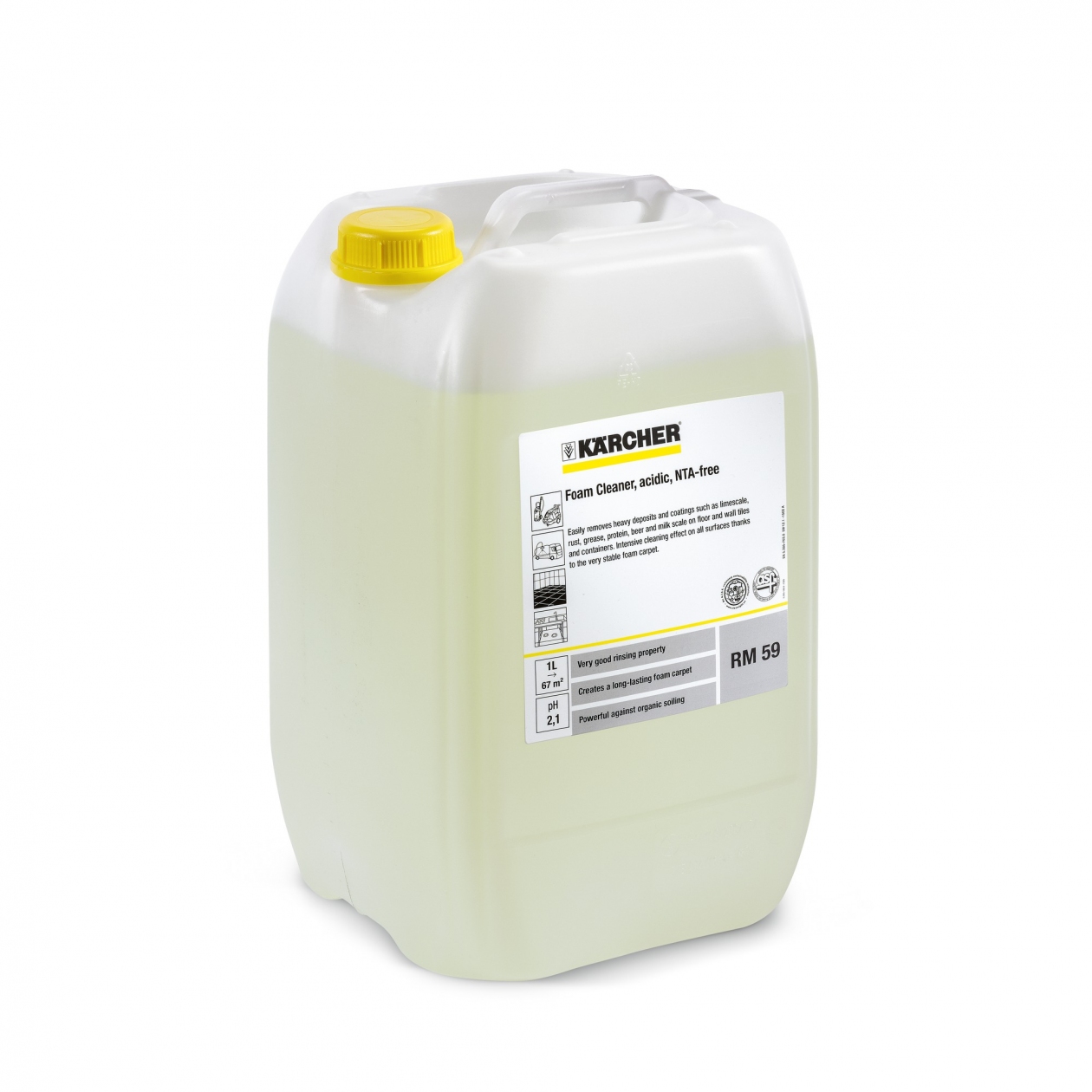 Rengöringsmedel med syra Karcher RM 59 ASF; 20 l