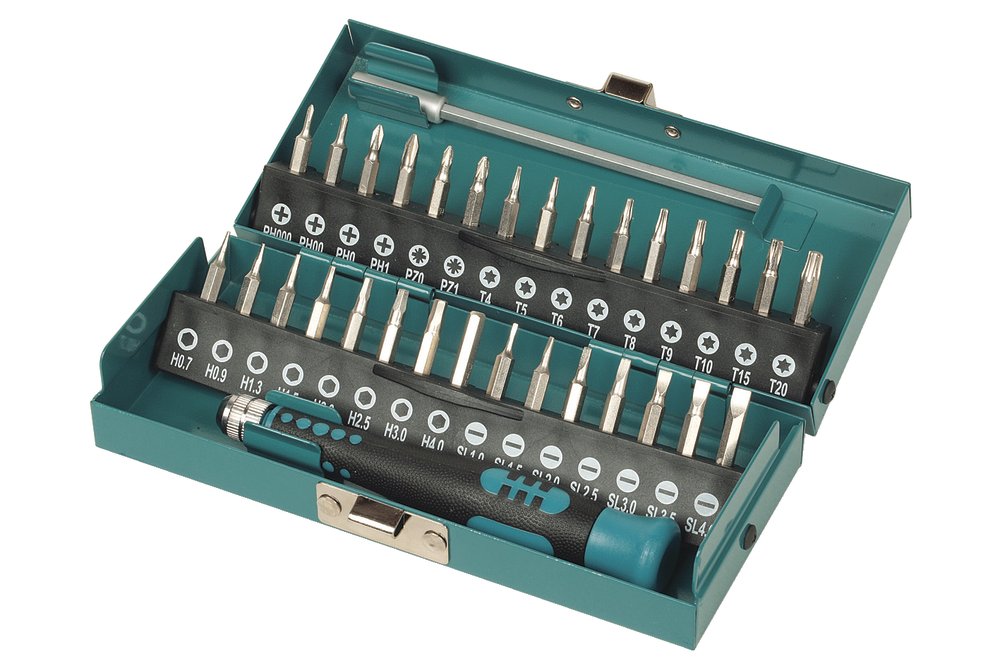 Bitssats för skruvmejsel Wolfcraft&nbsp;Mikro 1389000; 32 st.