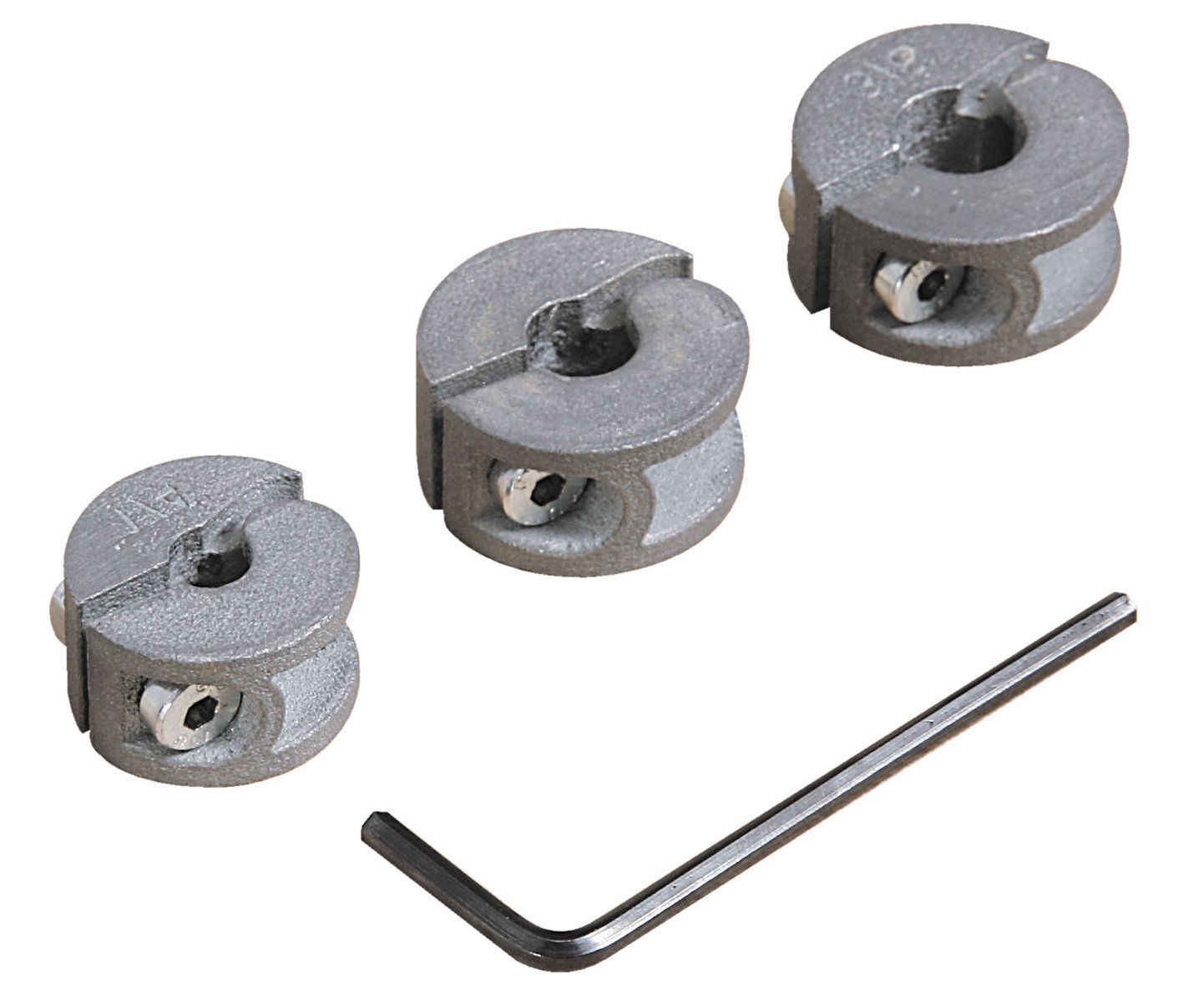 Djupstopp set Wolfcraft 2755000; 6/8/10 mm