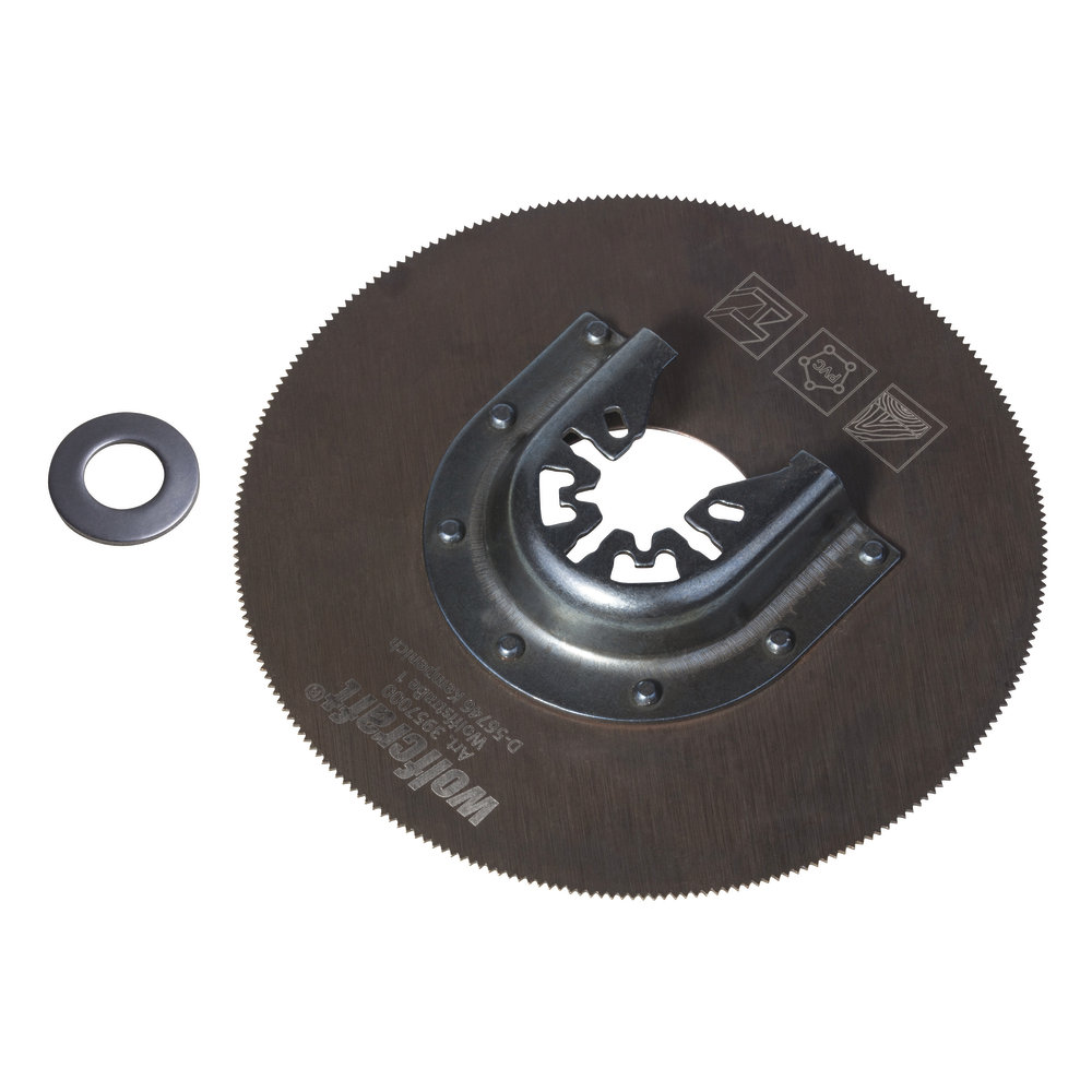 Rund segmentsågklinga Wolfcraft 3957000; 100 mm