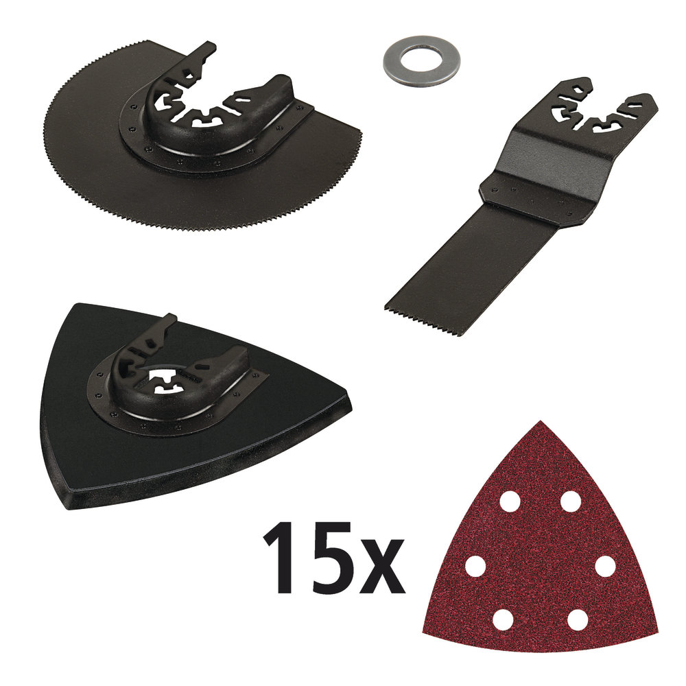 Tillbehörsset Wolfcraft 3959000; 18 st.